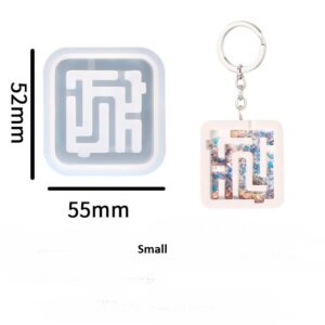 Shaker Maze Game Silicone Mold - Handheld