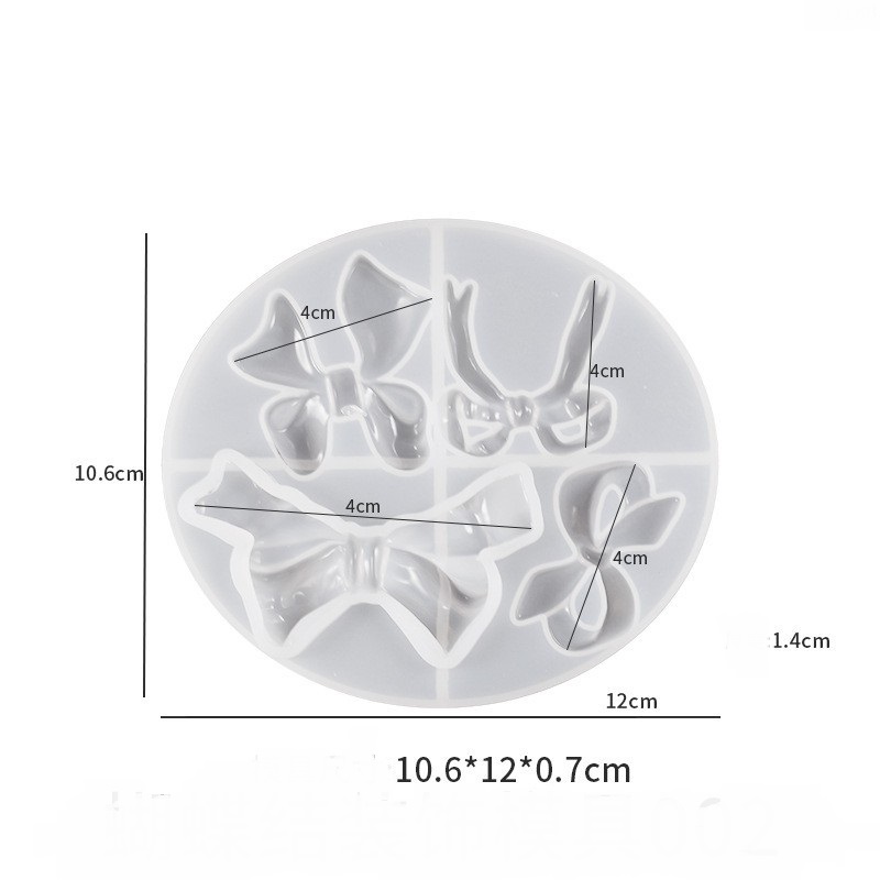 Dainty Bow Tie Jewelry Silicone Mold - Mini