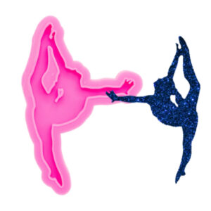 Ballerina Dancer Silhouette Silicone Mold
