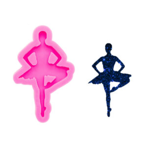 Ballerina Dancer Silhouette Silicone Mold