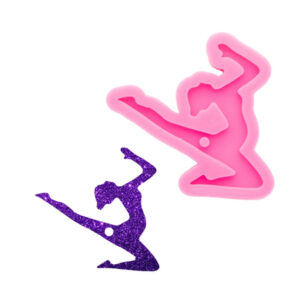Ballerina Dancer Silhouette Silicone Mold