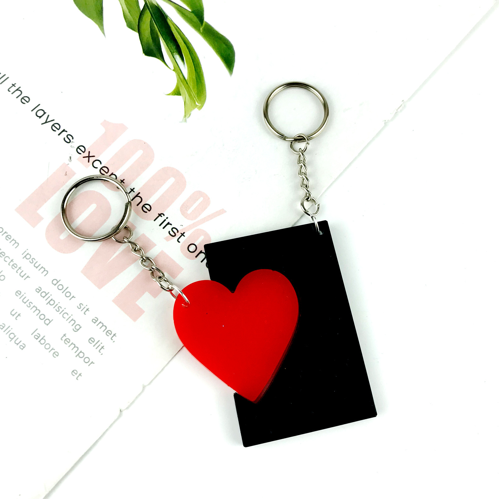 Interlocking Puzzle Heart Pendant Silicone Mold