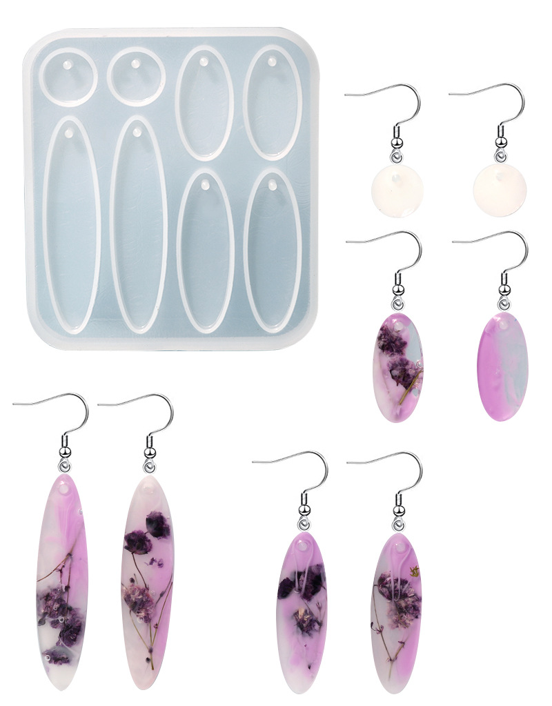 Minimalist Geometric Jewelry Silicone Mold - Shapes