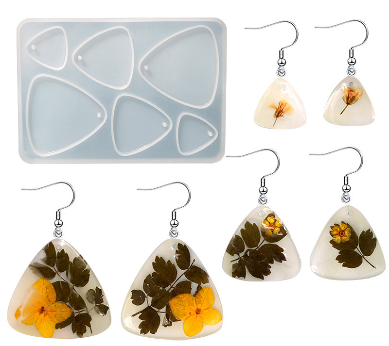 Minimalist Geometric Jewelry Silicone Mold - Shapes