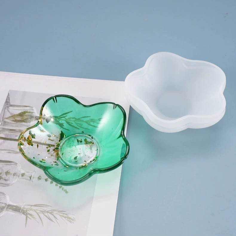 Small Geometric Trinket Dish Silicone Mold