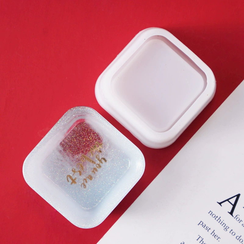 Small Geometric Trinket Dish Silicone Mold