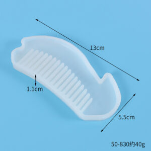 Assorted Hair Comb Silicone Mold - Multiple Styles
