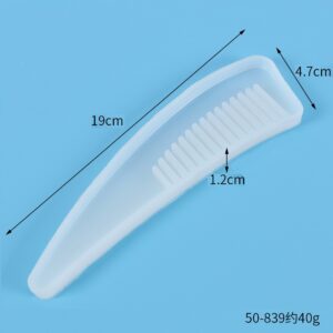 Assorted Hair Comb Silicone Mold - Multiple Styles