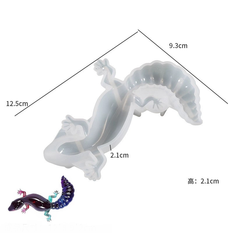 Assorted 3D Creature Silicone Mold - Garden Series