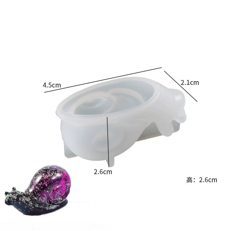 Assorted 3D Creature Silicone Mold - Garden Series