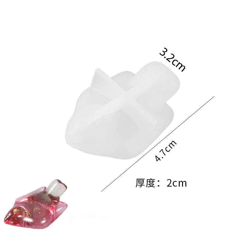 Plump Bird Figurine Silicone Mold - Home Decor