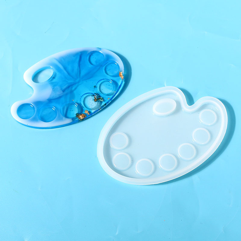 Artists Paint Palette Drawing Board Silicone Mold