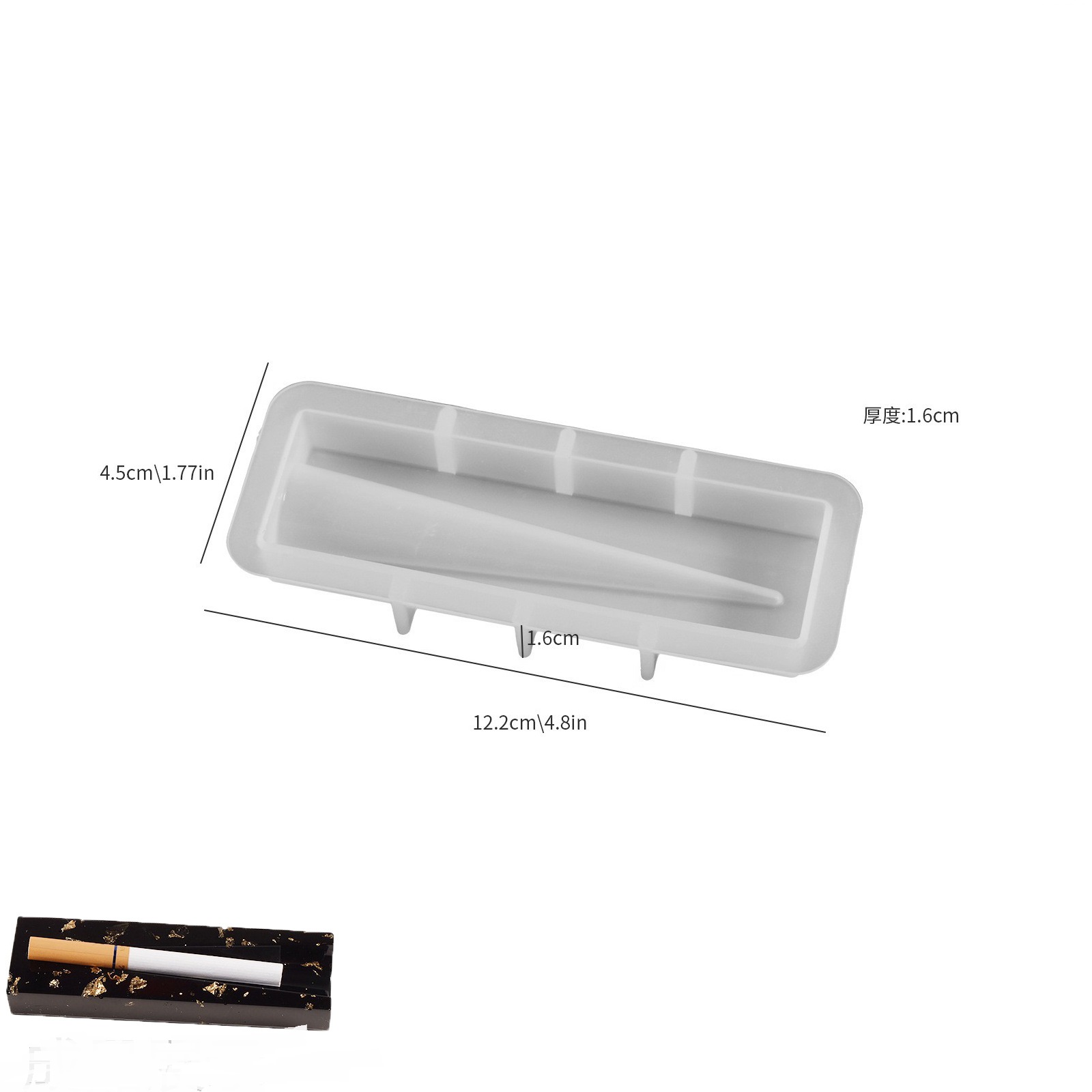 Leaf Ashtray, Grinder Combo Mold Set - Full Kit