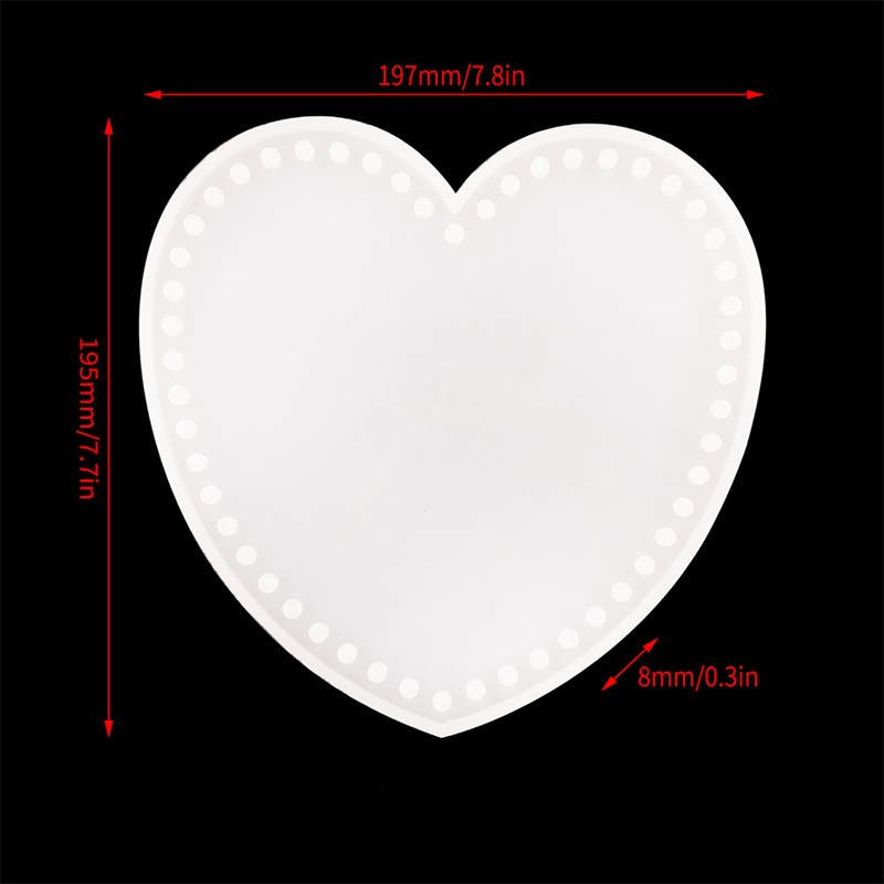 Crochet Bag Base Silicone Mold - Handbag Making