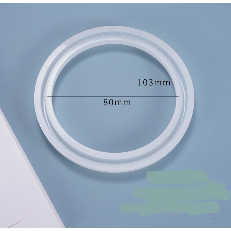 Slim Line Bangle Silicone Mold - Stackable Series