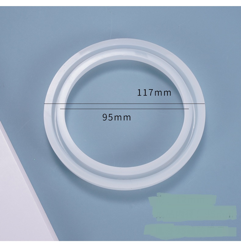 Slim Line Bangle Silicone Mold - Stackable Series