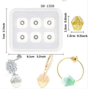 Assorted Geometric Bead Silicone Mold - Multi-Shape