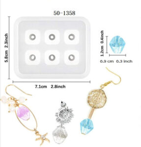 Assorted Geometric Bead Silicone Mold - Multi-Shape