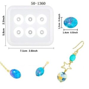 Assorted Geometric Bead Silicone Mold - Multi-Shape