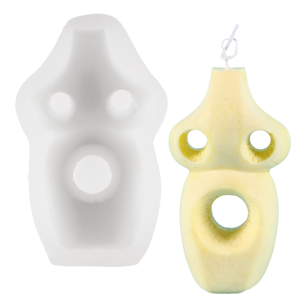 Vintage Perfume Bottle Candle Mold