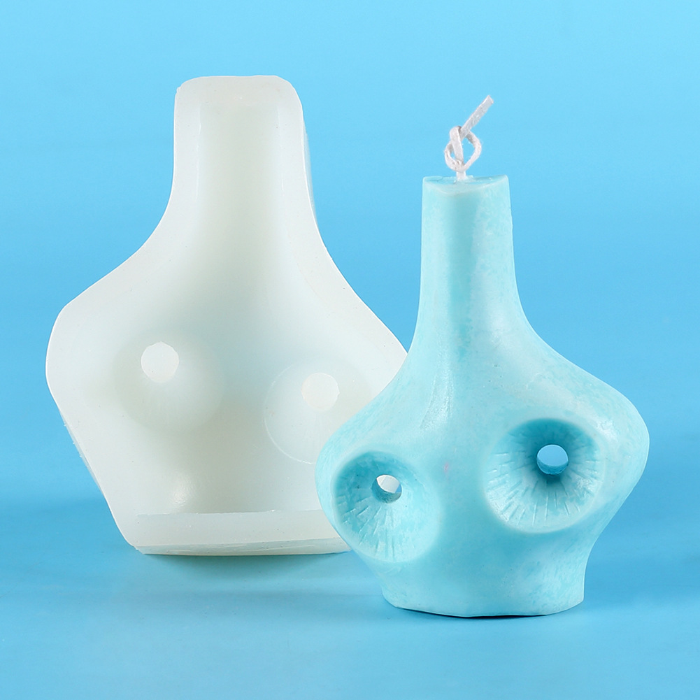 Vintage Perfume Bottle Candle Mold