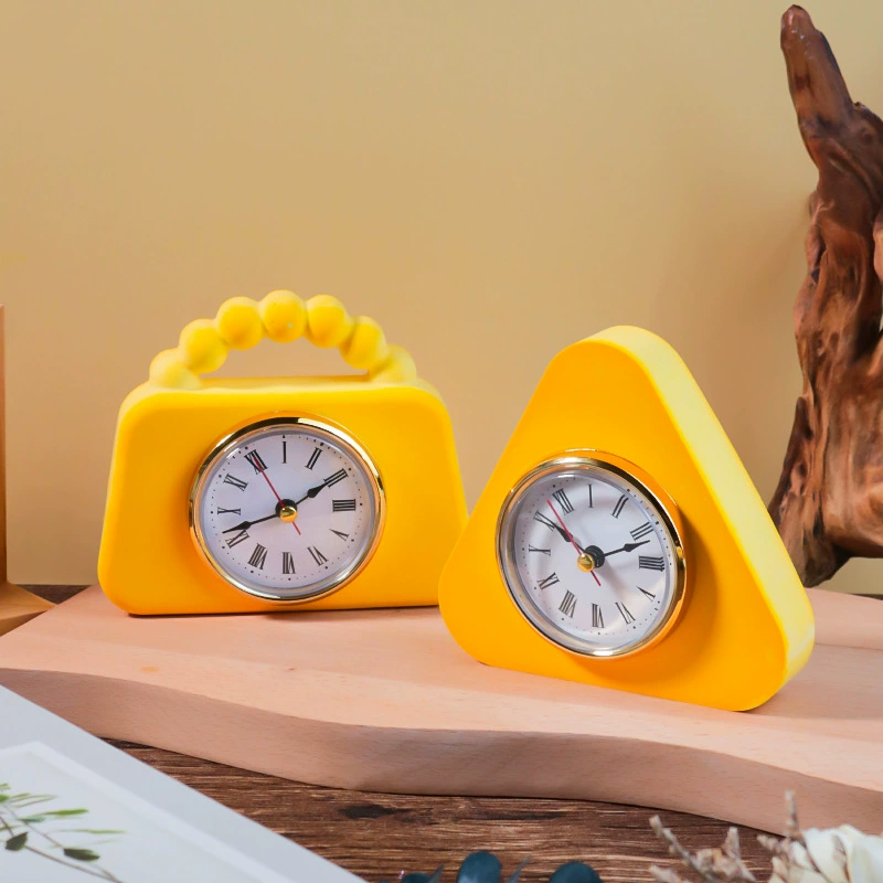 Whimsical Table Clock Silicone Mold - Shaped