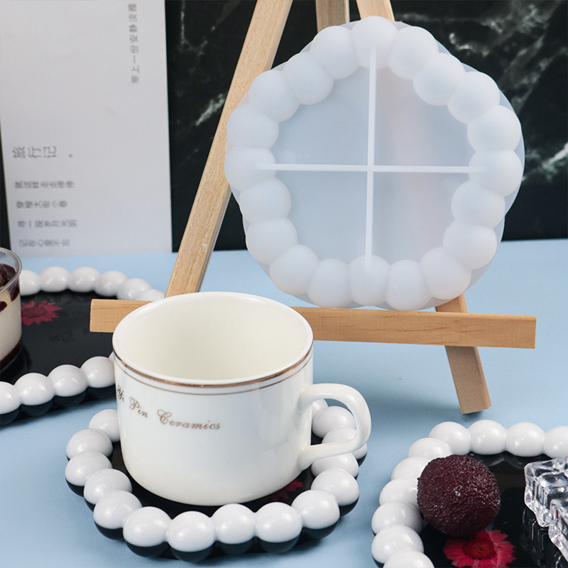 Assorted Bubble Edge Coaster Molds - Shapes