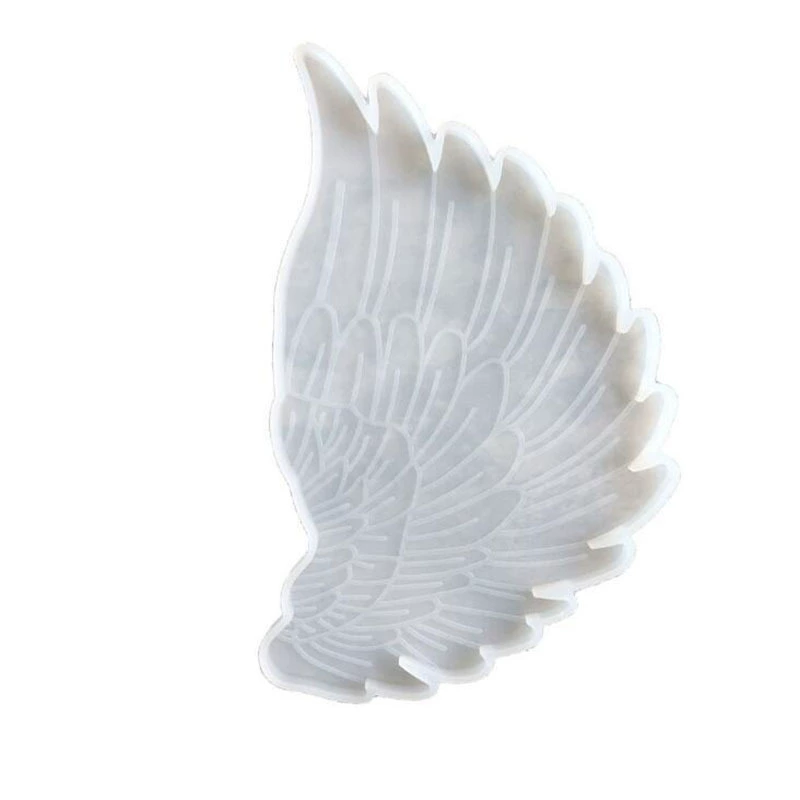 Angel Wing Coaster Silicone Mold - Feather