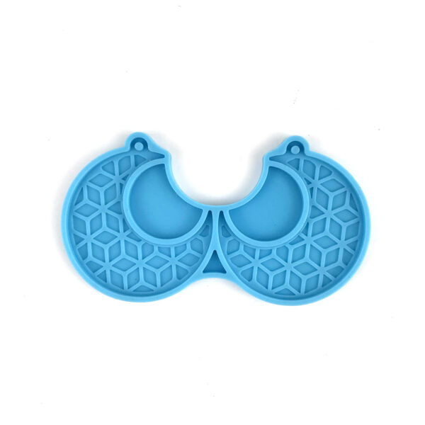 Assorted Drop Earring Silicone Mold - Symbols