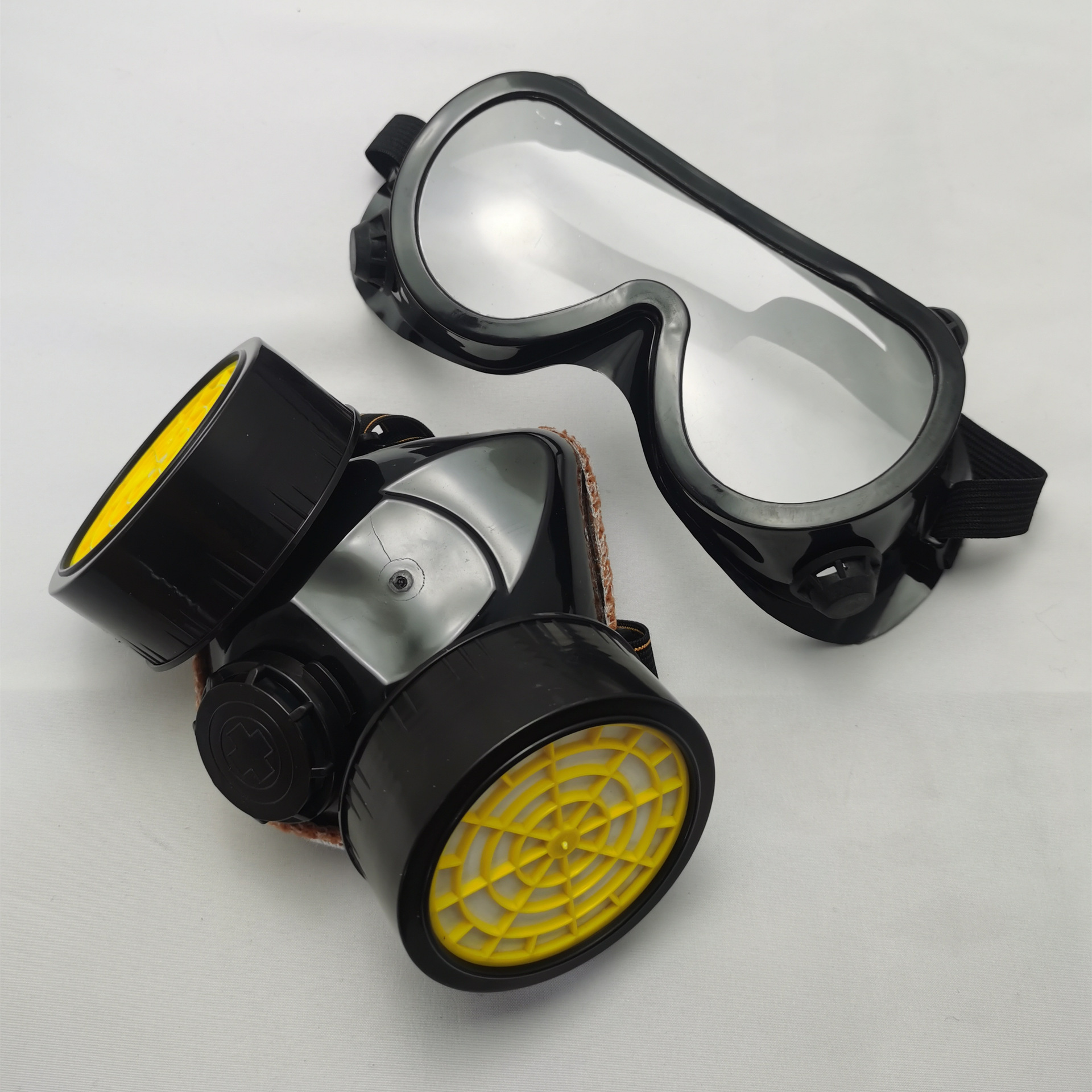 Mask and Goggle Set - Safety Protection Kit