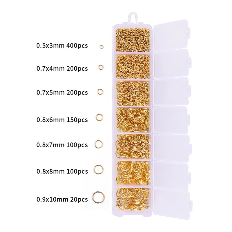 Jump Ring (Jumpring) Box set - Assorted Sizes