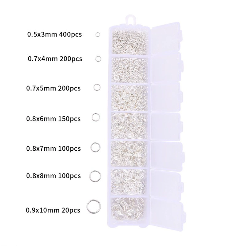 Jump Ring (Jumpring) Box set - Assorted Sizes
