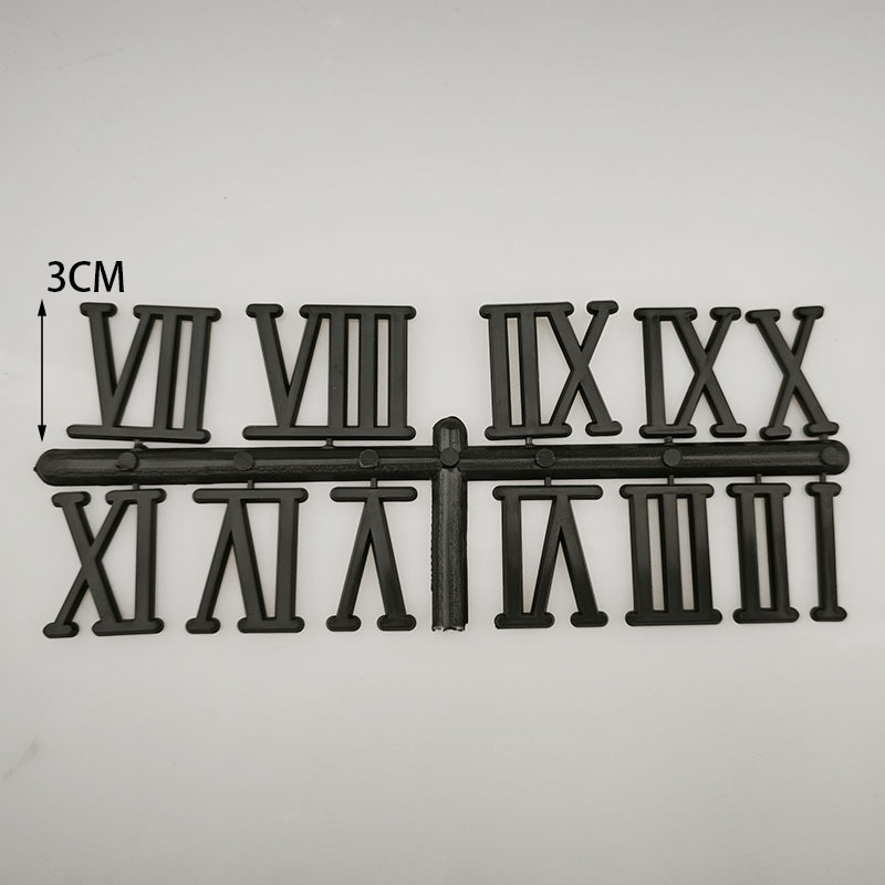 Clock Labels (Big Size 3CM) - Numbers/Roman Numerals