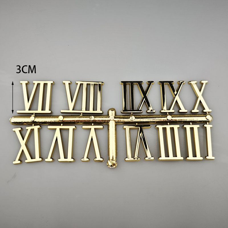 Clock Labels (Big Size 3CM) - Numbers/Roman Numerals