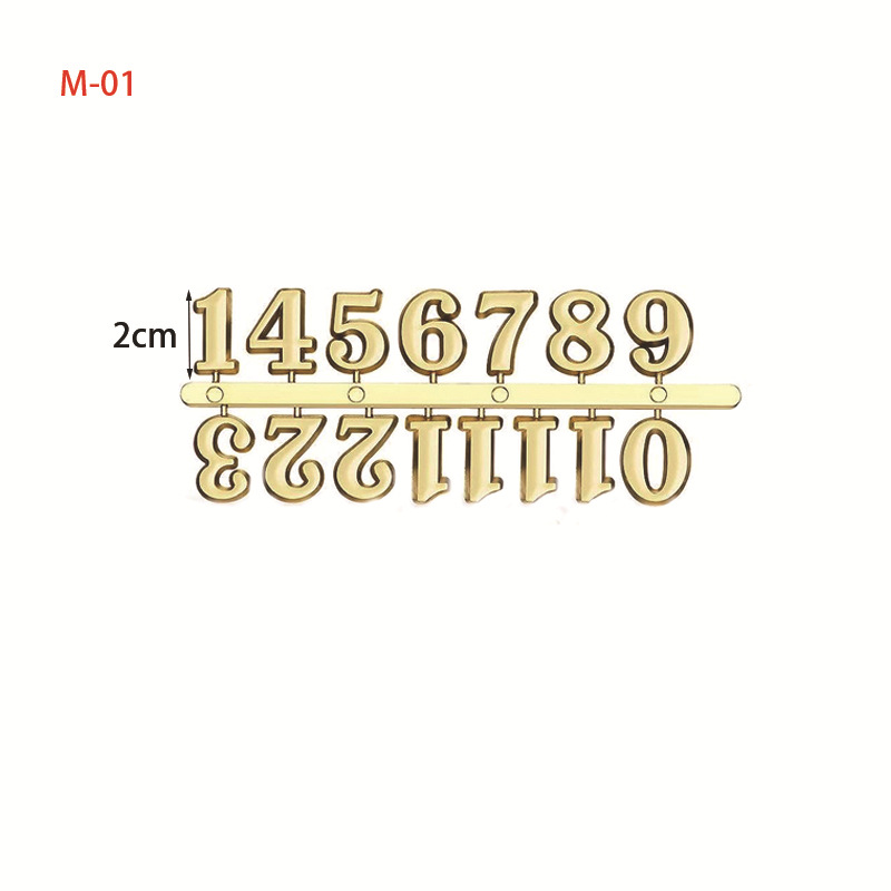 Clock Labels (Small Size 2CM) - Numbers/Roman Numerals