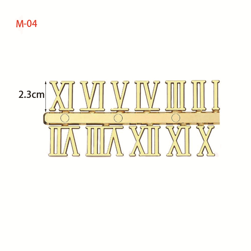 Clock Labels (Small Size 2CM) - Numbers/Roman Numerals