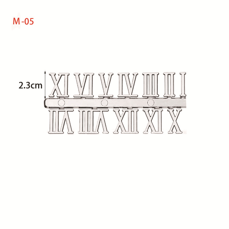 Clock Labels (Small Size 2CM) - Numbers/Roman Numerals