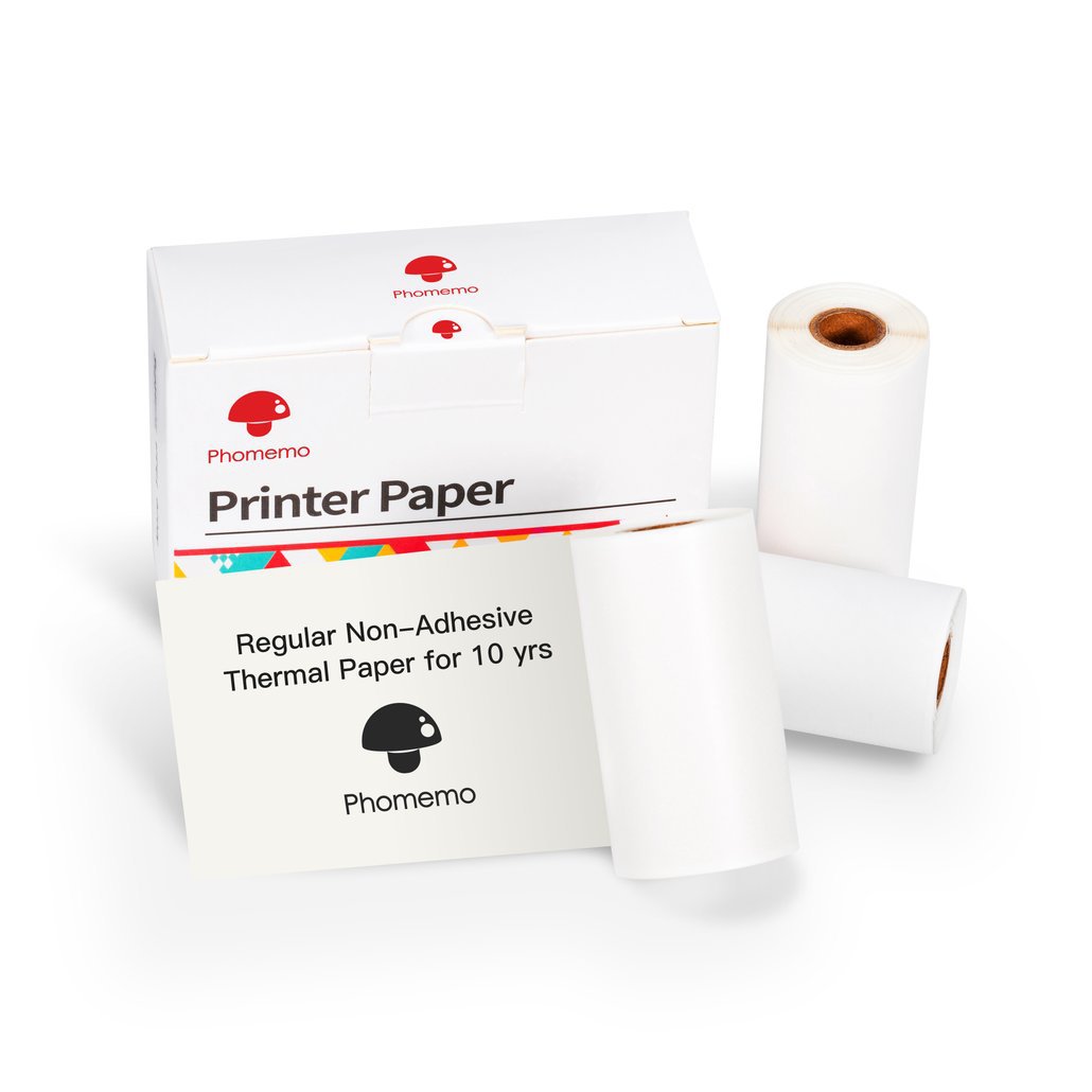 Phomemo T02 Printer Paper - Mini Printer Rolls