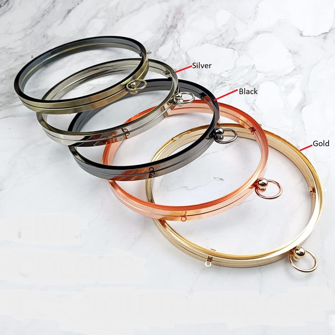 Clutch Purse Bag Metal Frame