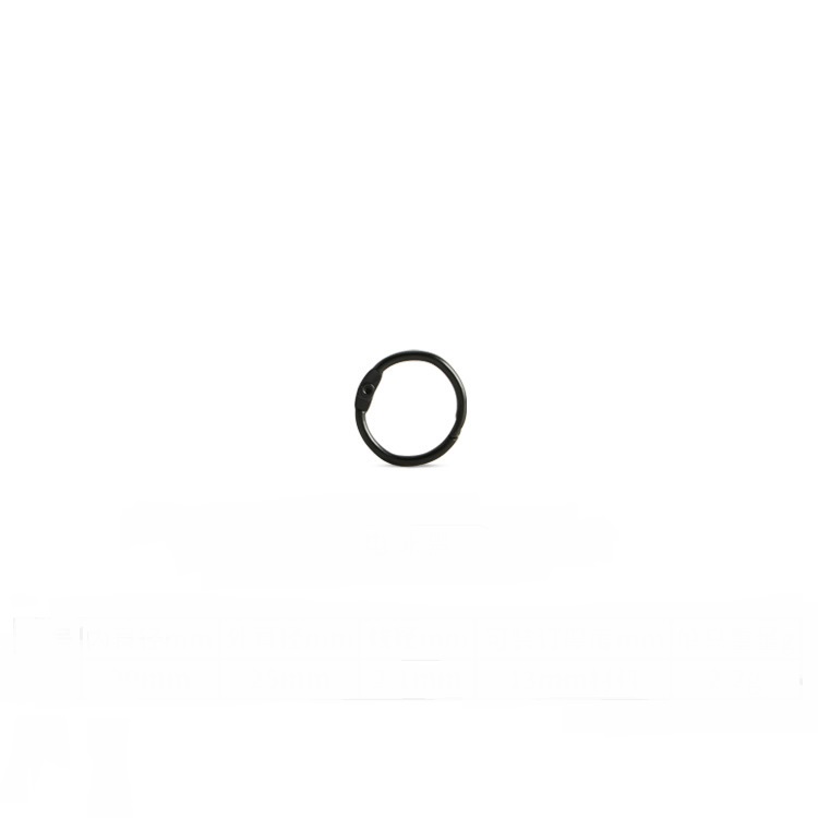 Notebook Ring Single Ring Binder Set (6 pcs/set)