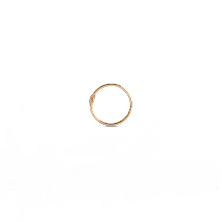 Notebook Ring Single Ring Binder Set (6 pcs/set)