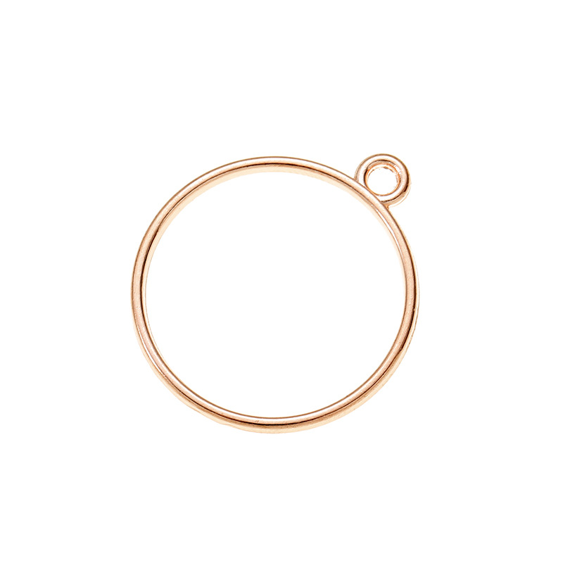 Open Bezel Pendant Frame for Custom Jewelry