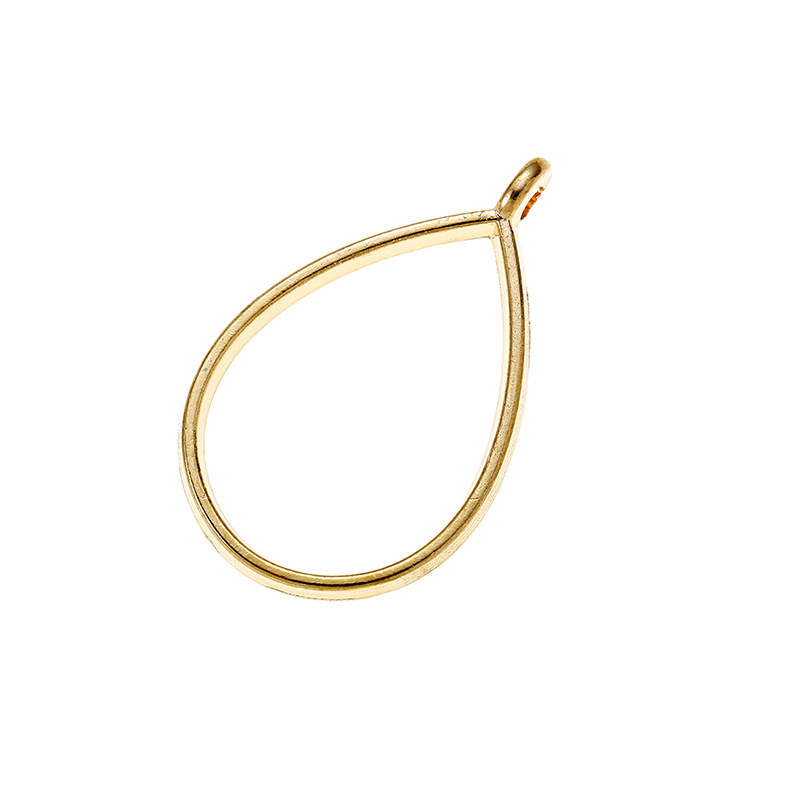 Open Bezel Pendant Frame for Custom Jewelry