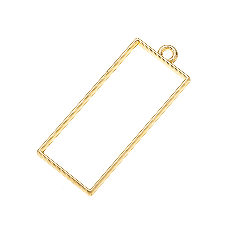 Open Bezel Pendant Frame for Custom Jewelry