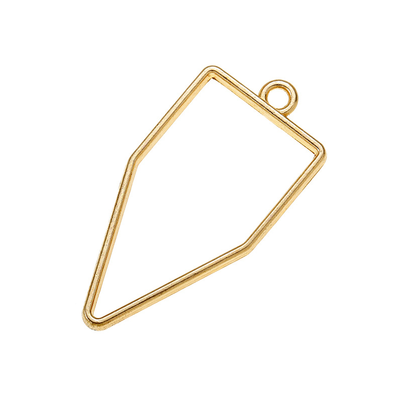 Open Bezel Pendant Frame for Custom Jewelry