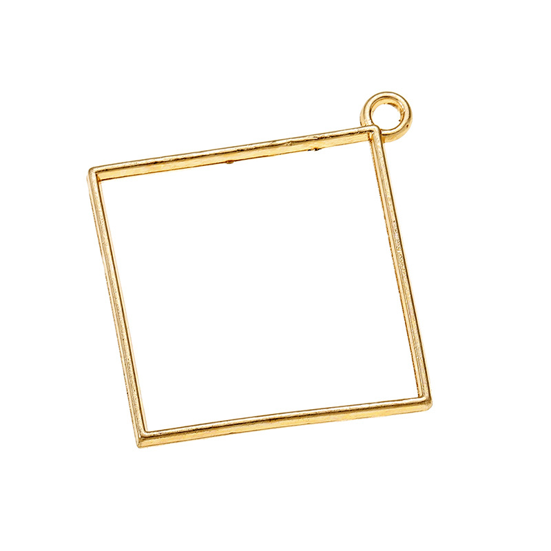 Open Bezel Pendant Frame for Custom Jewelry