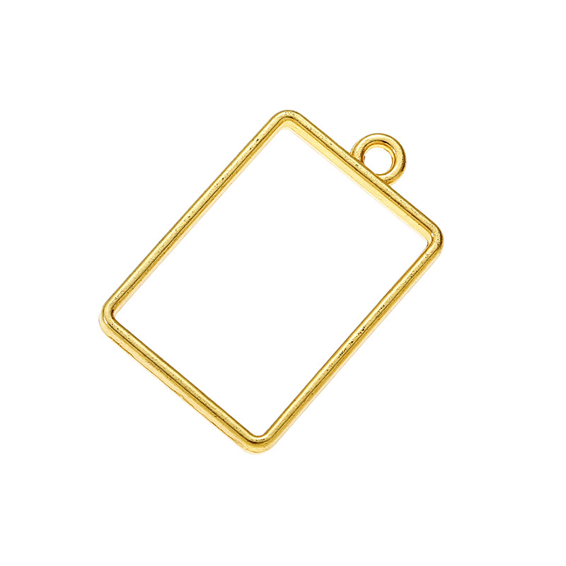 Open Bezel Pendant Frame for Custom Jewelry