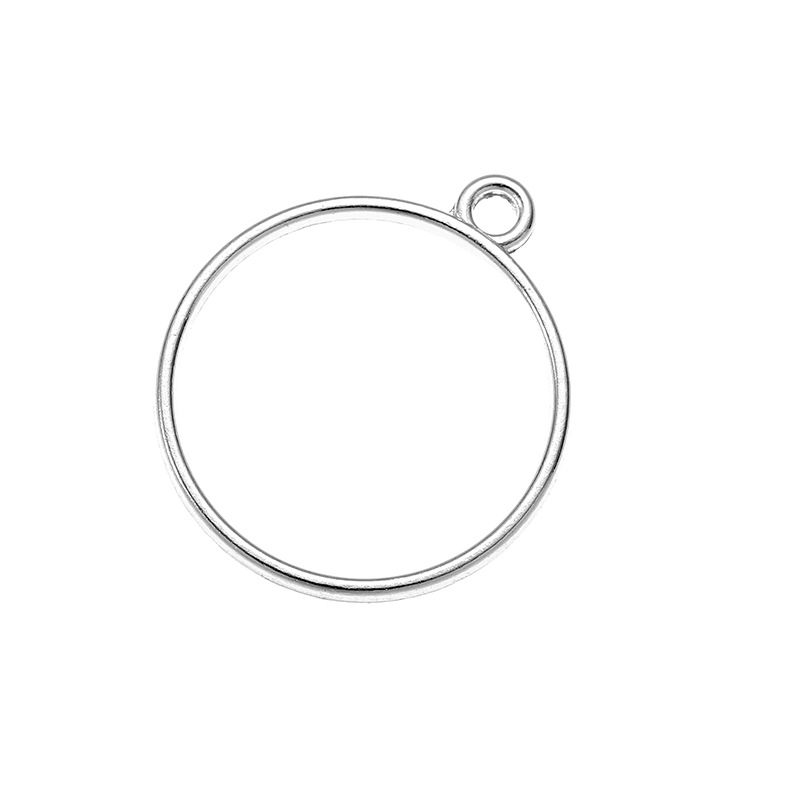 Open Bezel Pendant Frame for Custom Jewelry