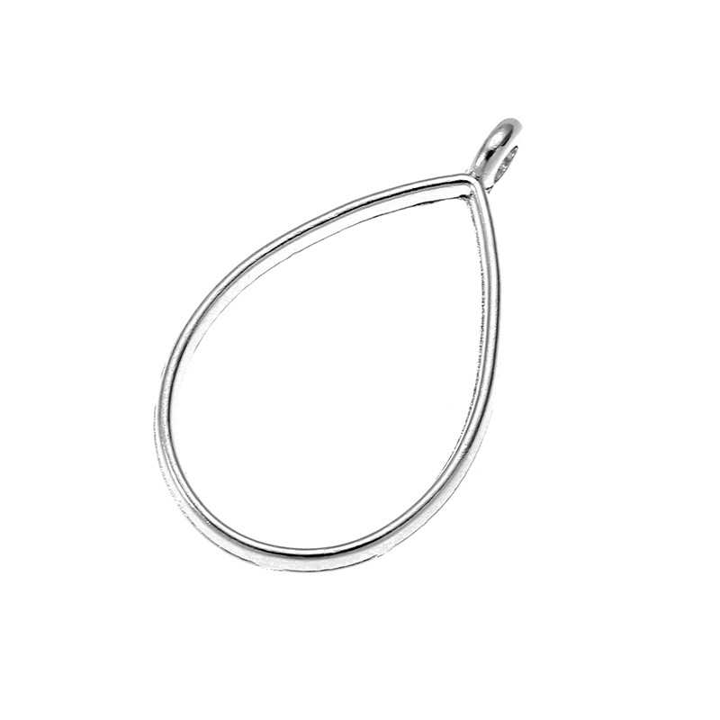 Open Bezel Pendant Frame for Custom Jewelry
