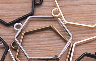 Open Bezel Pendant Frame for Custom Jewelry